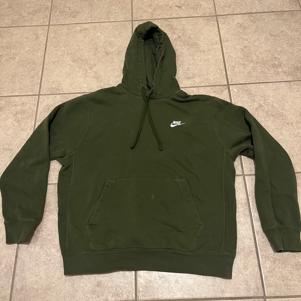 Men’s Green Nike Hoodie! Size M
